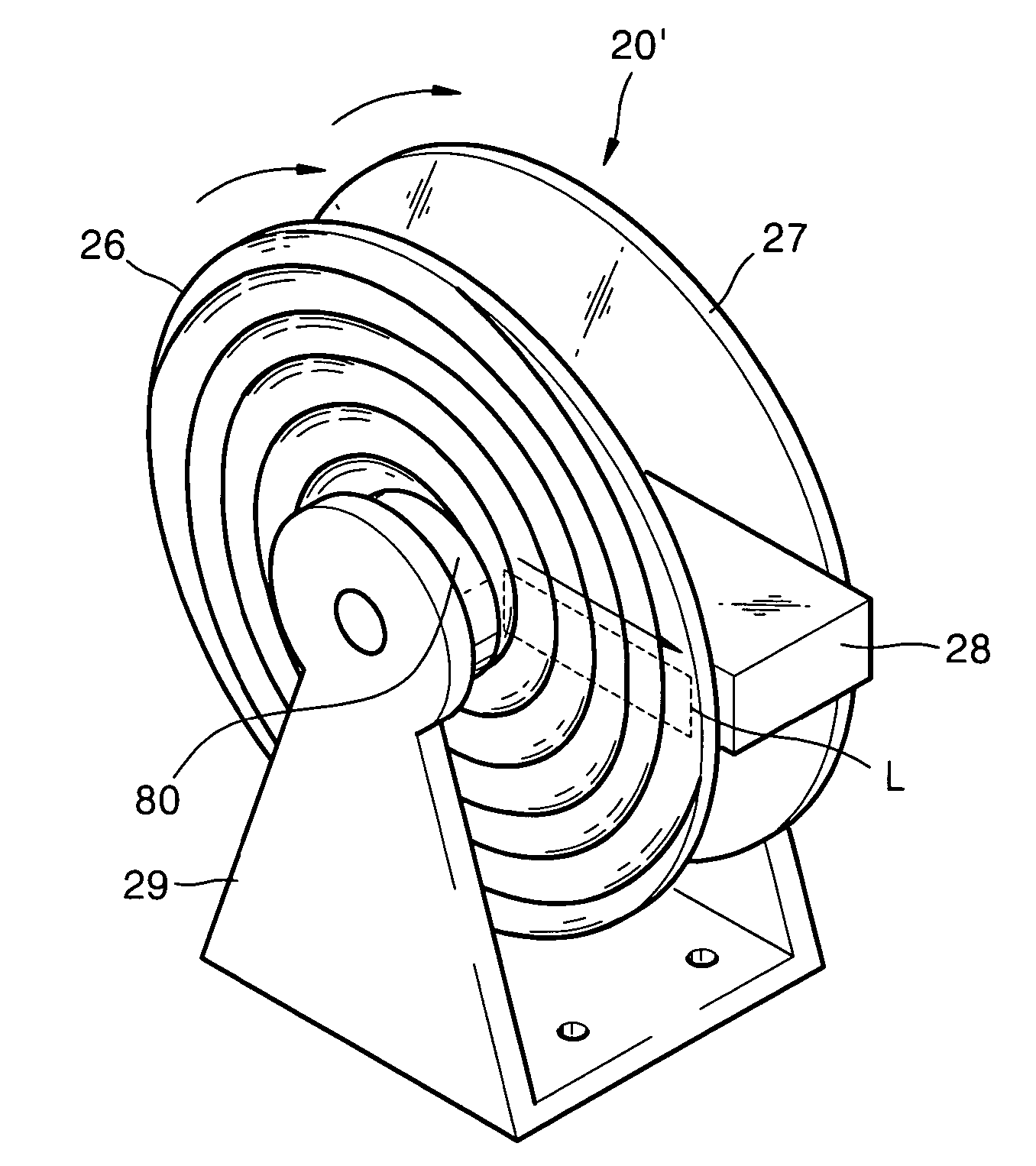 Projection display with polarization beam splitter