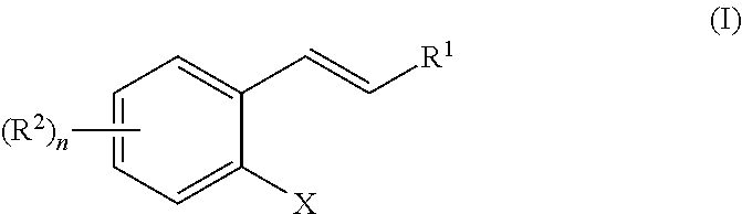 Copper catalyzed halogenaton and reaction products