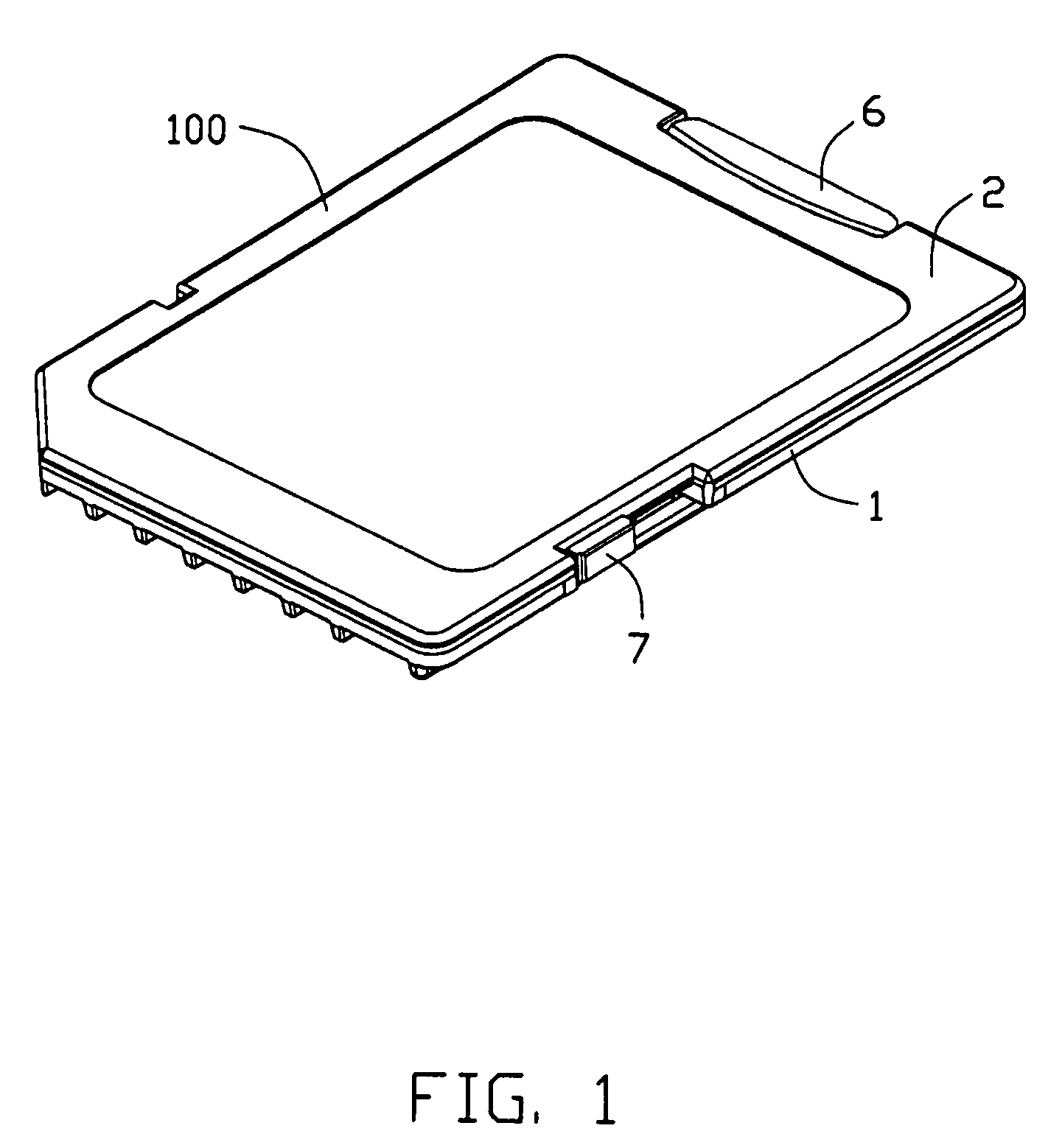 Memory card adapter with improved locking mechanism for mating with a mini memory card
