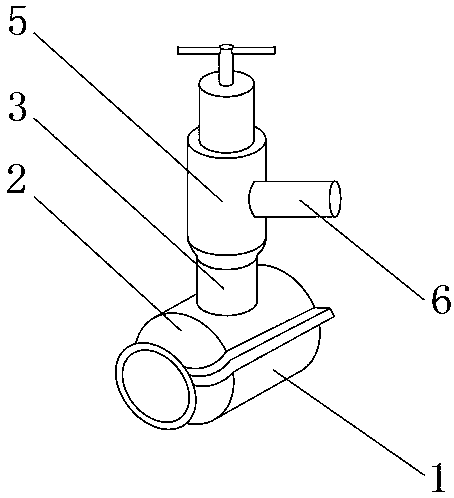 Emergency plugging device for valve leakage opening