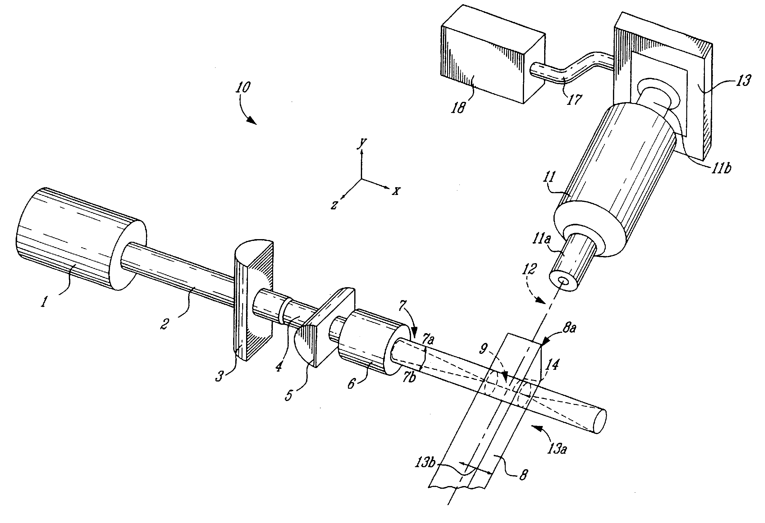 Light Profile Microscopy Apparatus and Method