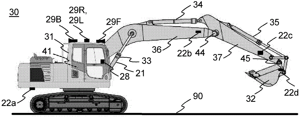 Monitoring system for material transfer vehicles