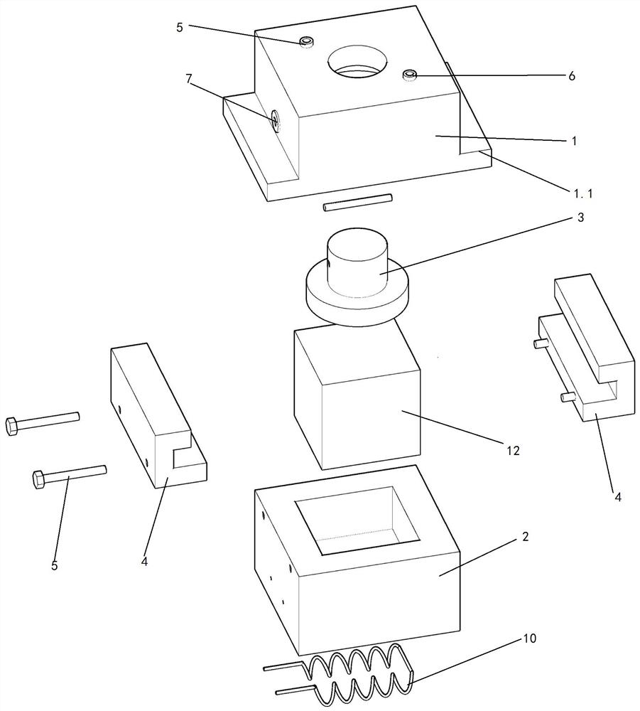 Sample preparation and test integrated shearing device and method suitable for self-expanding medium