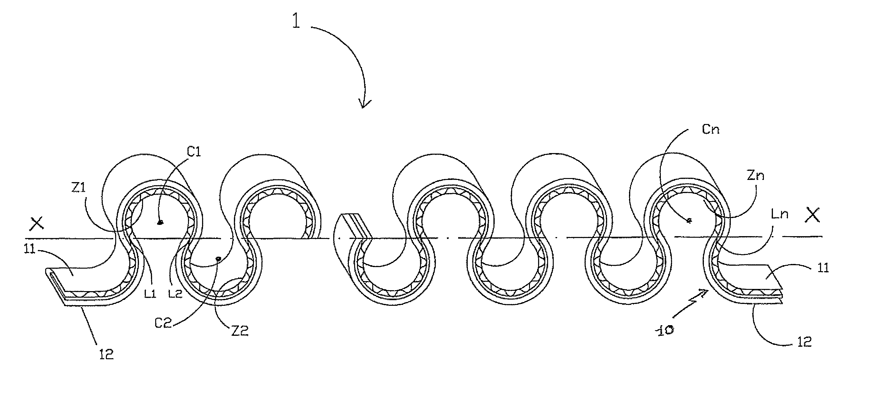 Safety lanyard and manufacturing method thereof