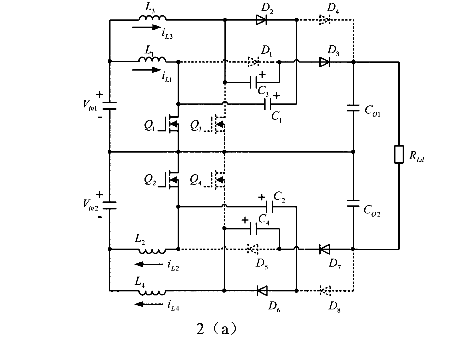 Combined type DC-DC (direct current) converter