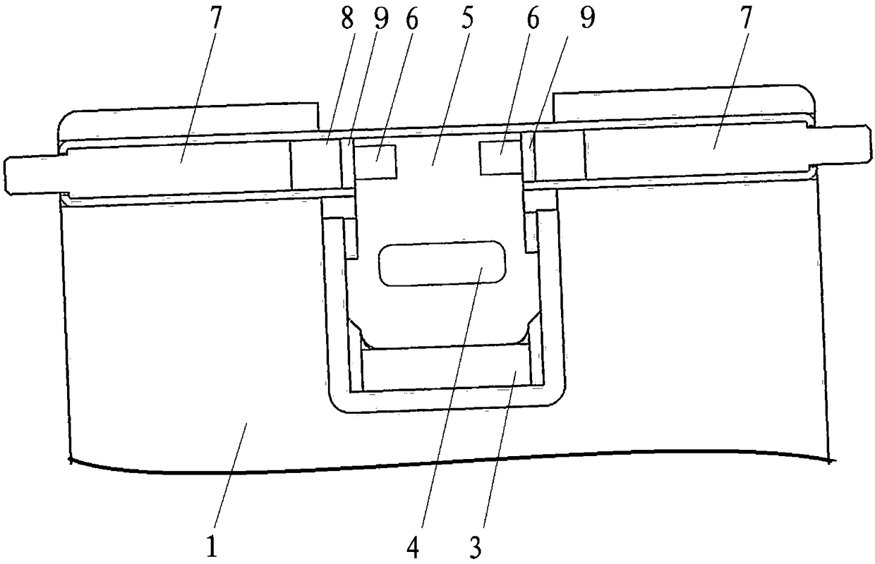 Rapidly disassembled wearing part and wearable equipment provided with same