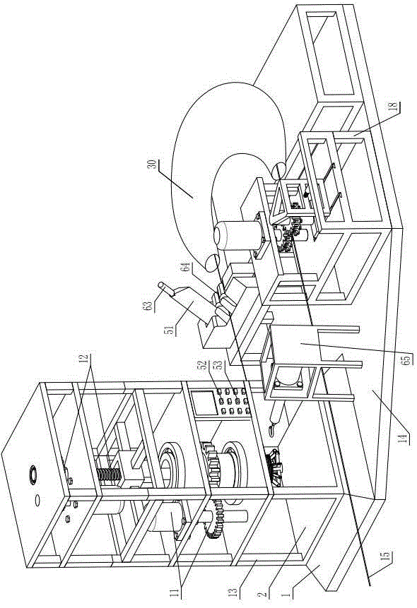 Waste and old cable winding device