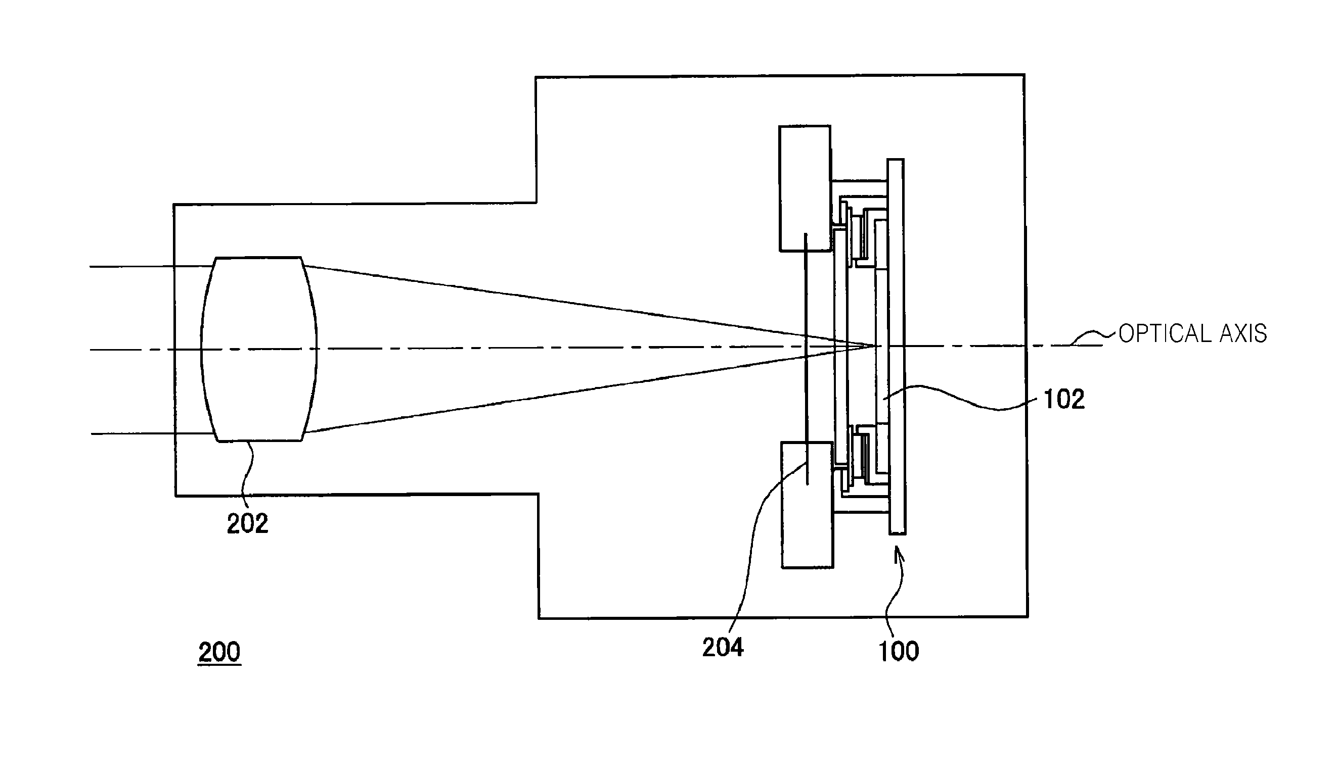 Imaging device unit and photographing apparatus