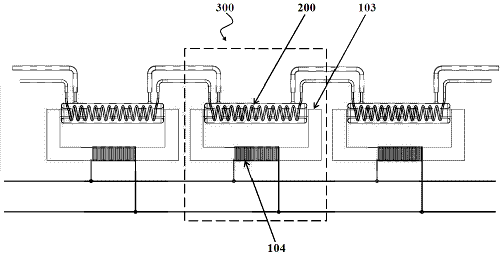 A multi-stage induction continuous flow magnetoelectric machining device and its application