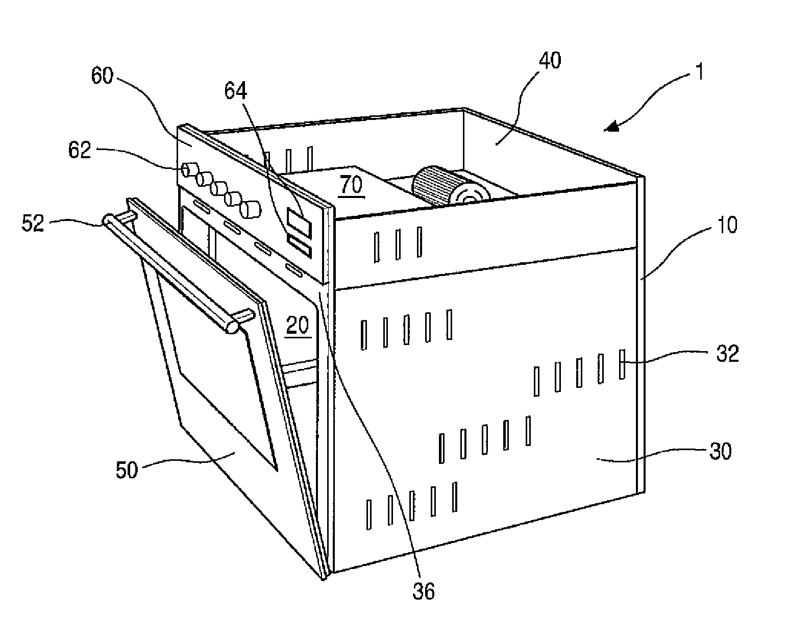 Electric oven with multiple broil heaters and method for preheating the electric oven