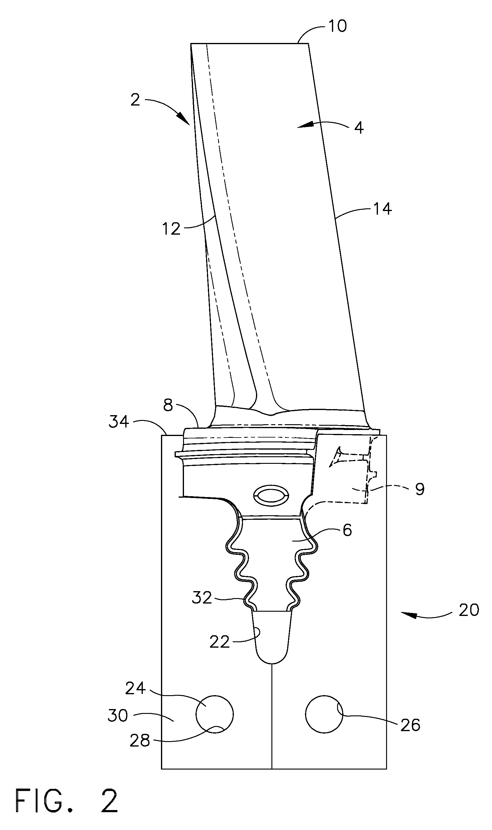 High pressure turbine airfoil recovery device and method of heat treatment