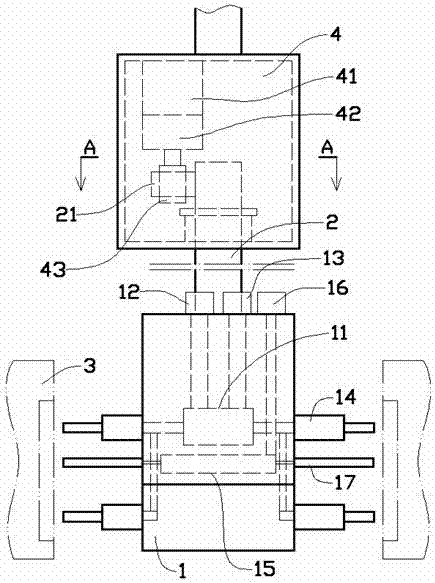 Casting demolding cleaning and spraying device