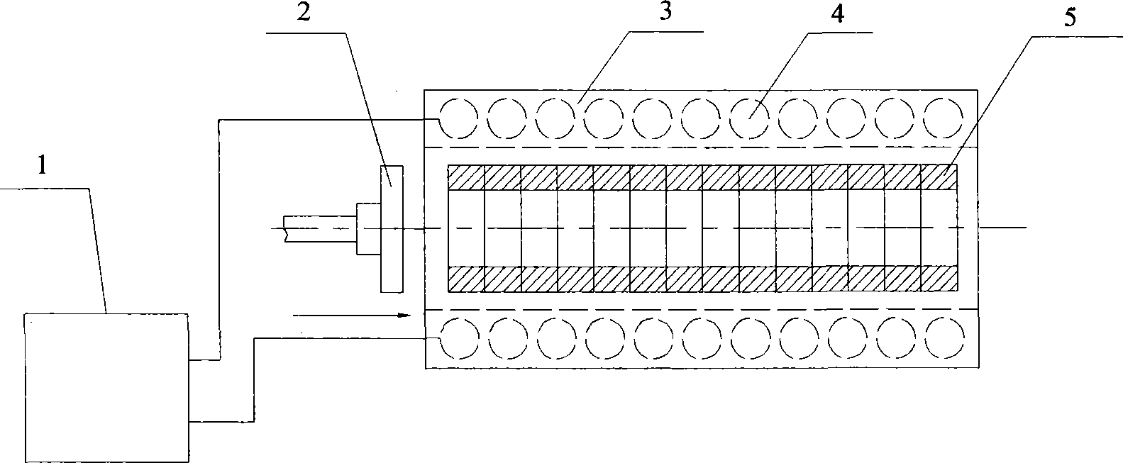 Method for precisely forming copper-nickel alloy flange pipes