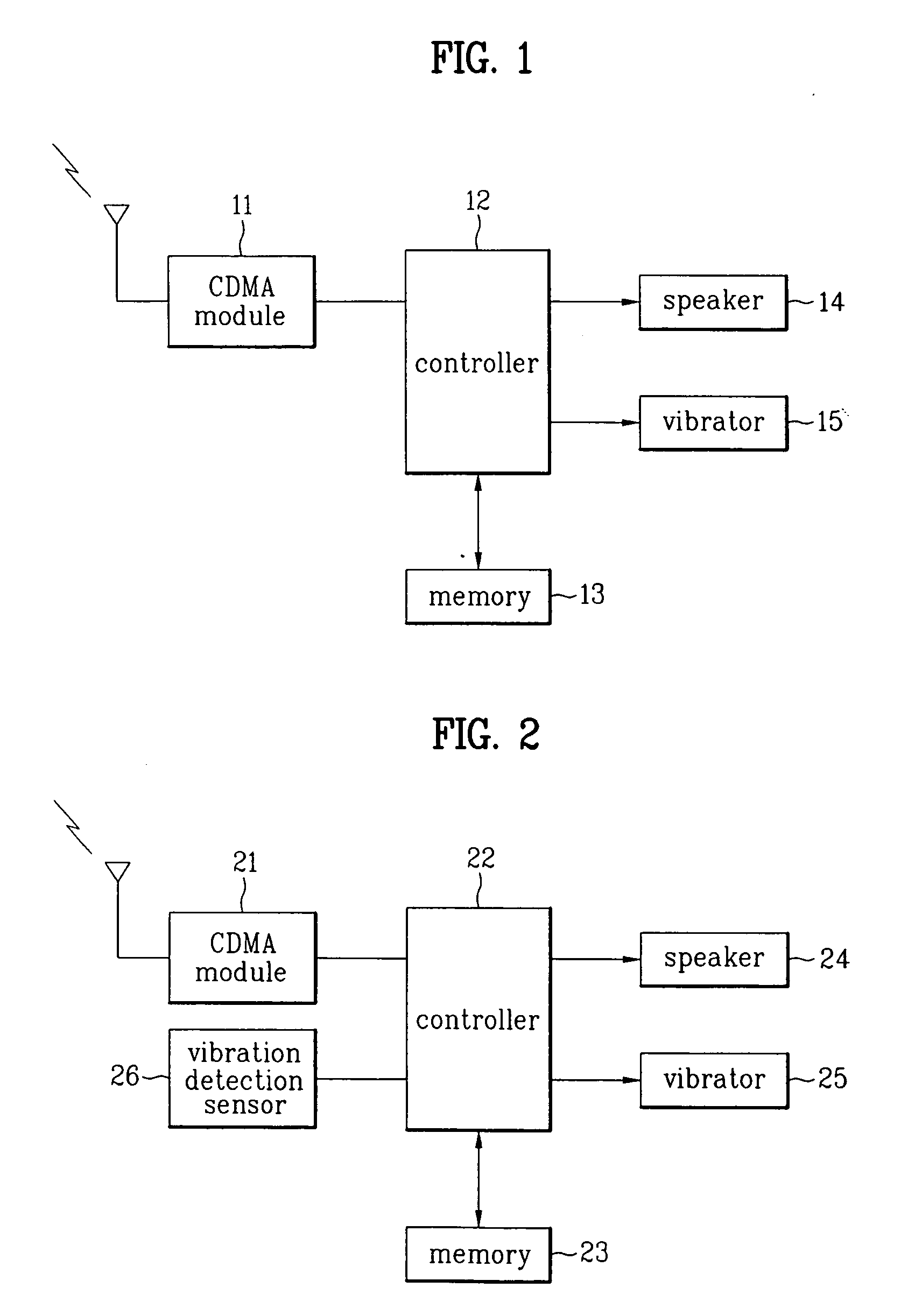 Method for automatically switching incoming call signal output mode from vibration to ringtone using vibration detection unit in mobile communication terminal
