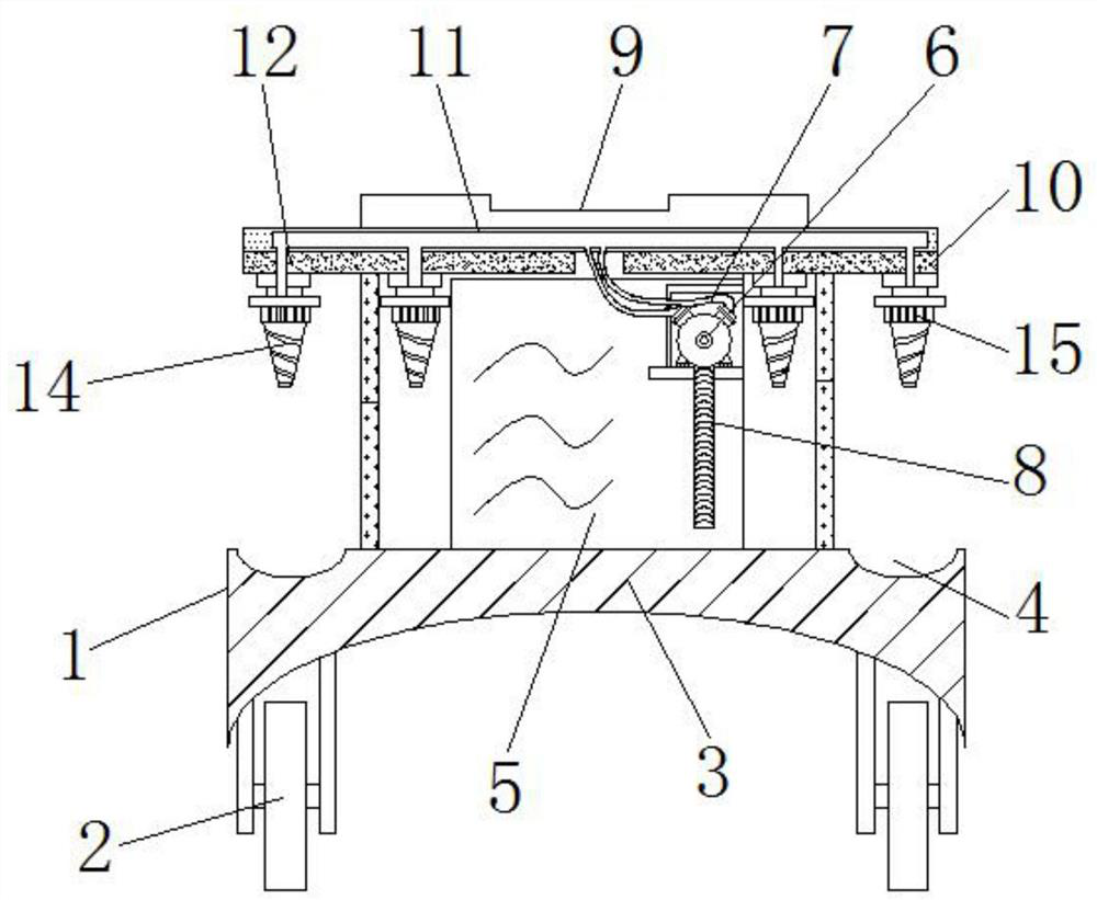 An energy-saving seedling drip irrigation machine