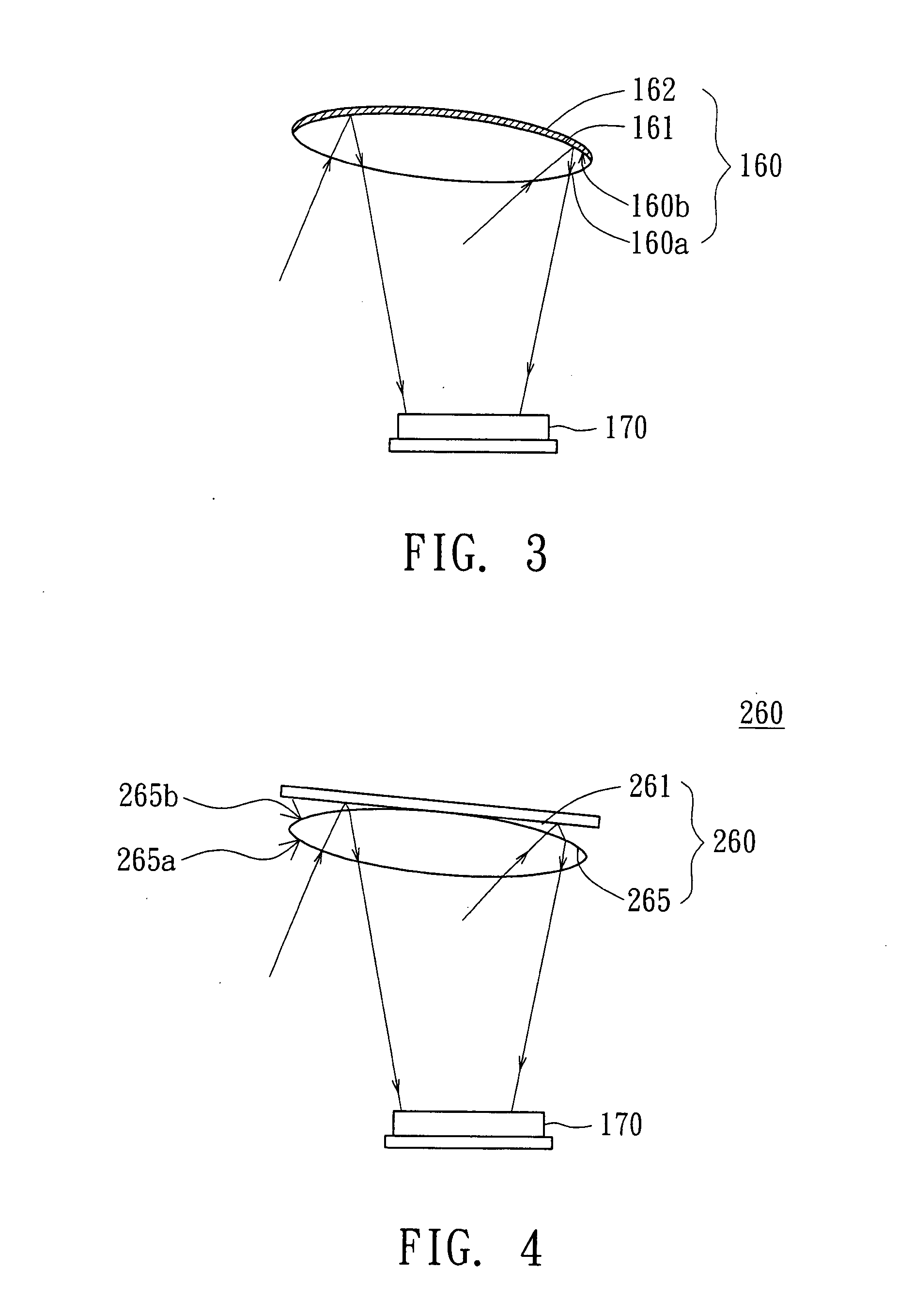 Projecting device