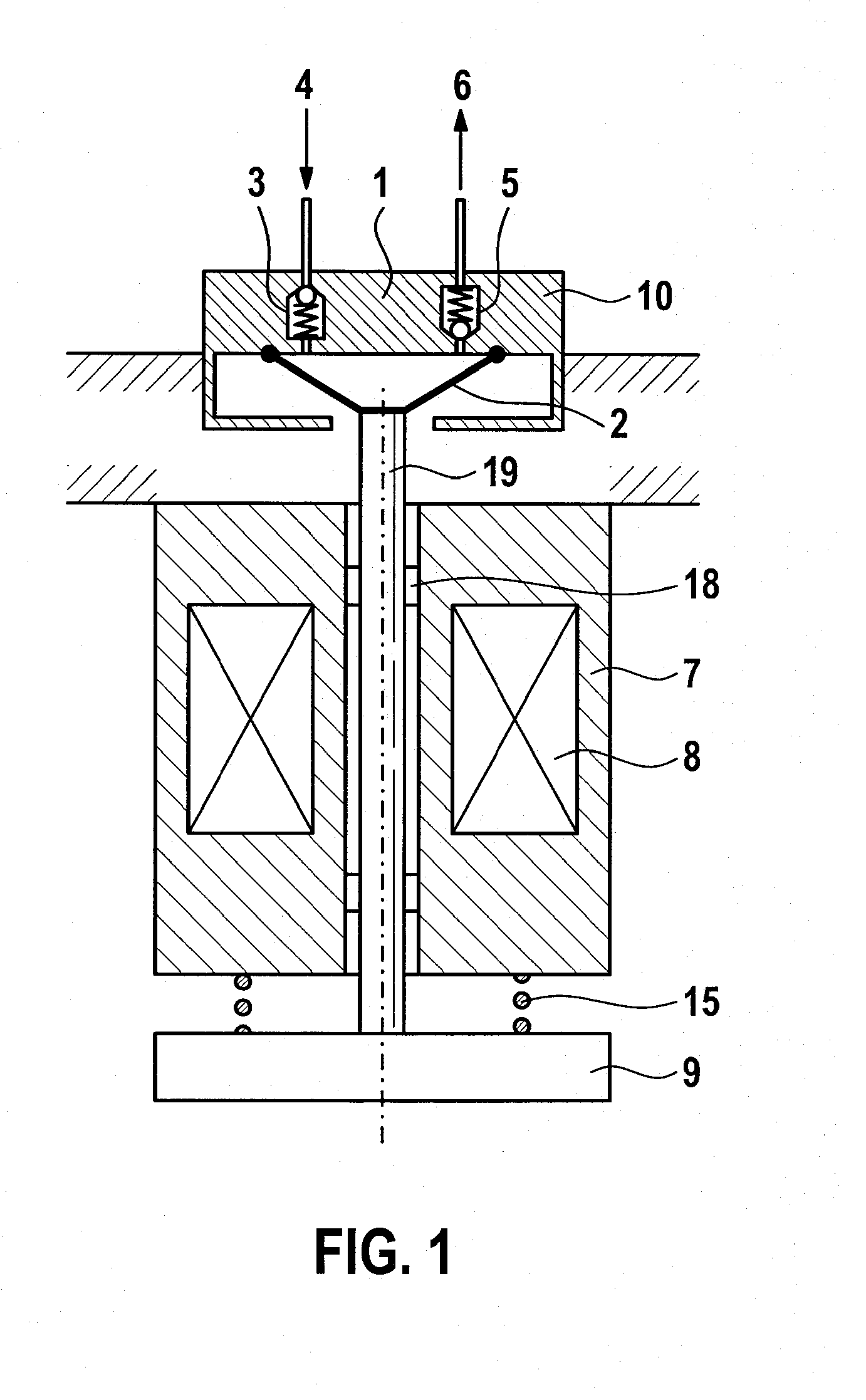 Diaphragm pump, and exhaust-gas aftertreatment system having a diaphragm pump