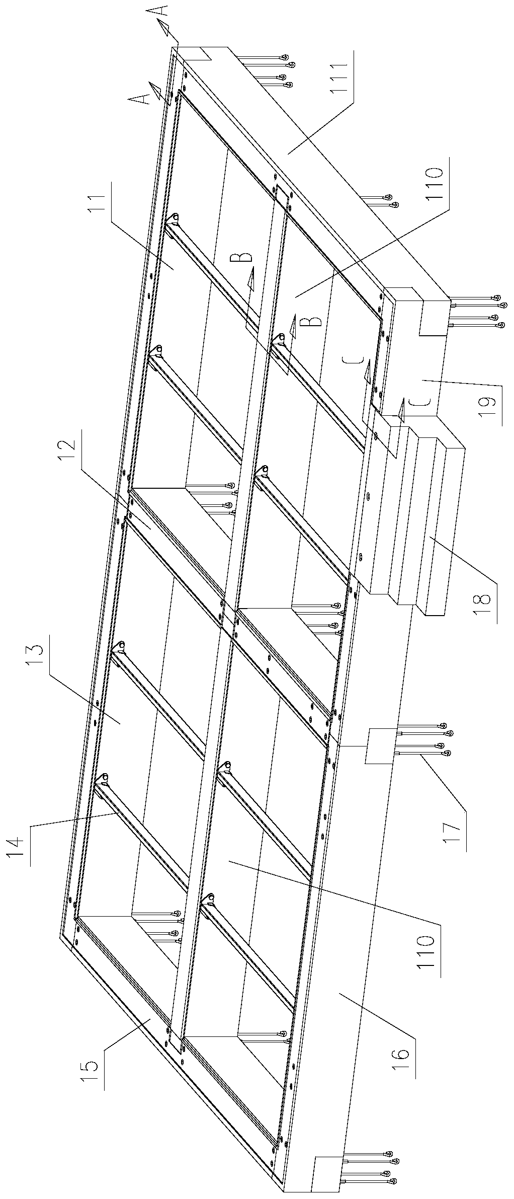 Steel structure framework fabricated building and assembling process