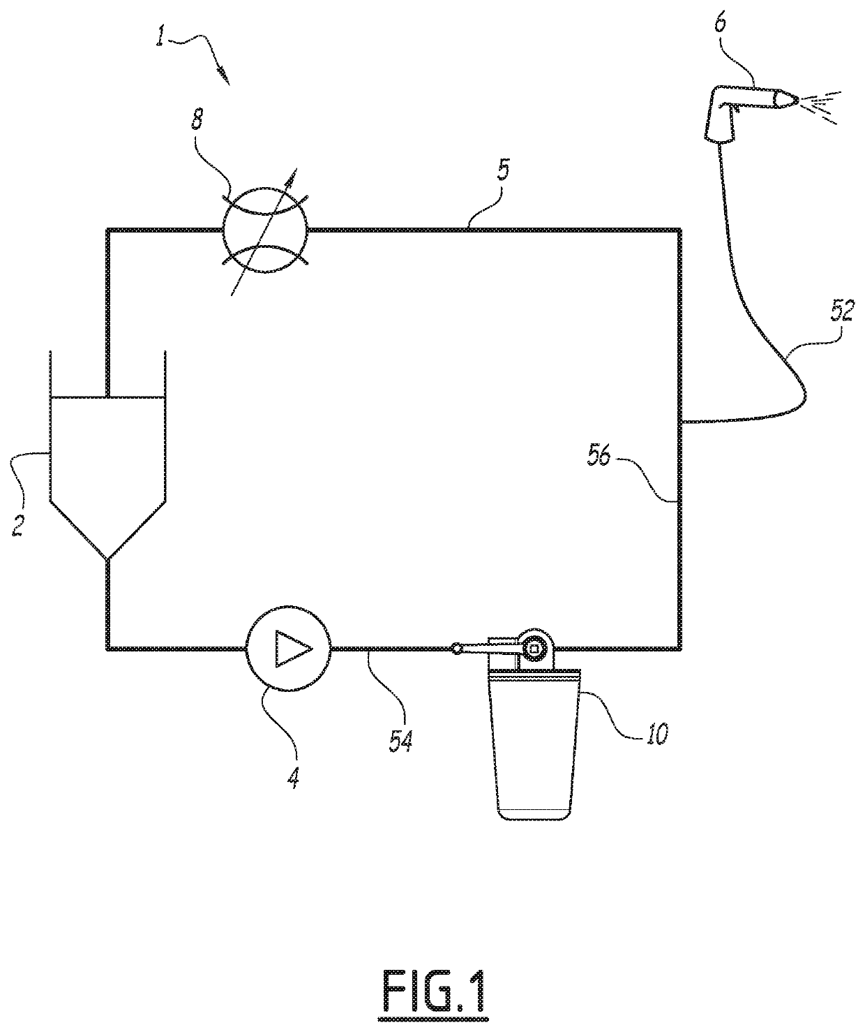 Filter for liquid or viscous product and spraying installation including such a filter