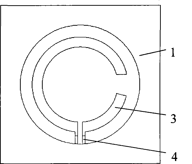 Multi-layer three-dimension suspending unidirectional broadband circle polarized millimeter wave plane gap antenna