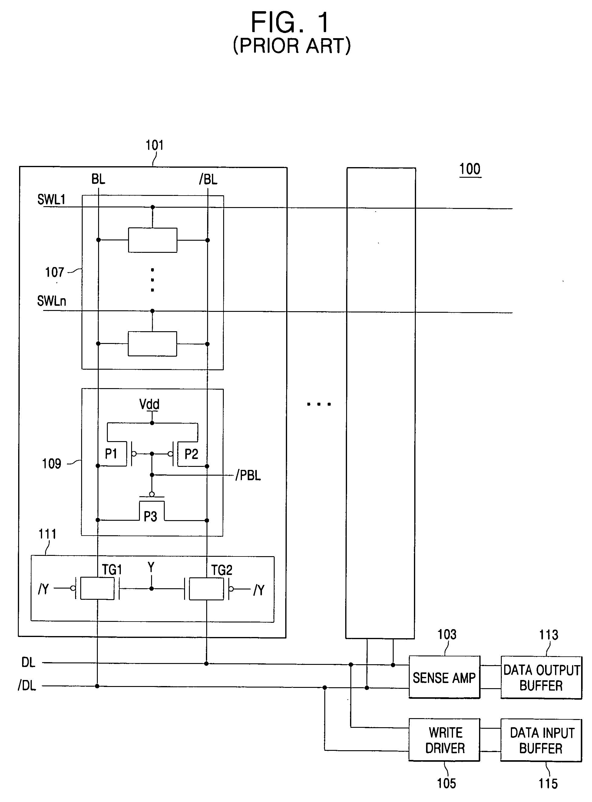 Integrated circuit memory devices having hierarchical bit line selection circuits therein