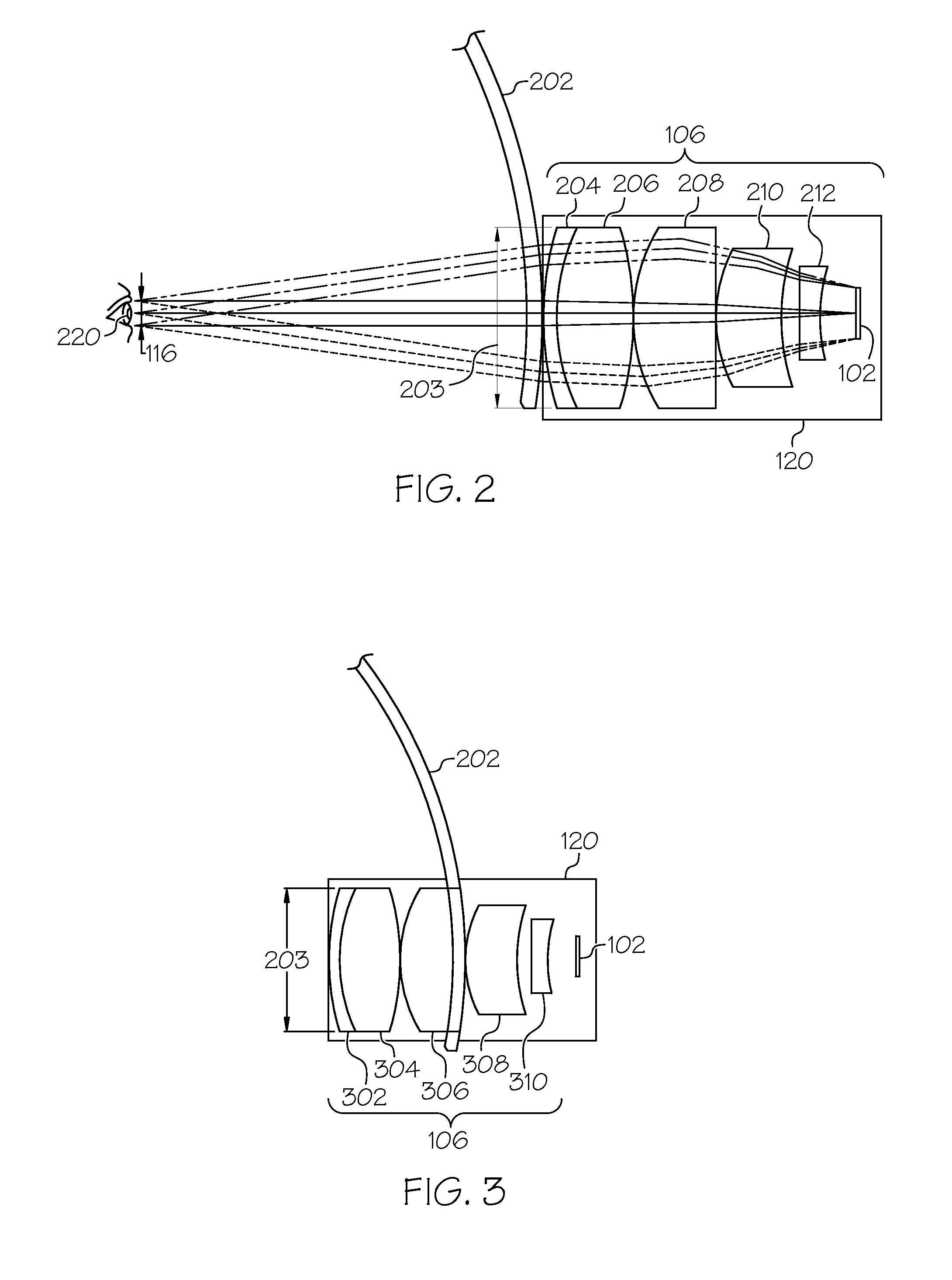 System and method for a compact display