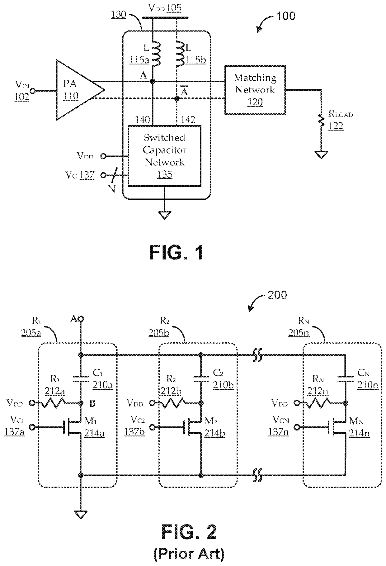 differential-switchable-capacitors-for-radiofrequency-power-amplifiers