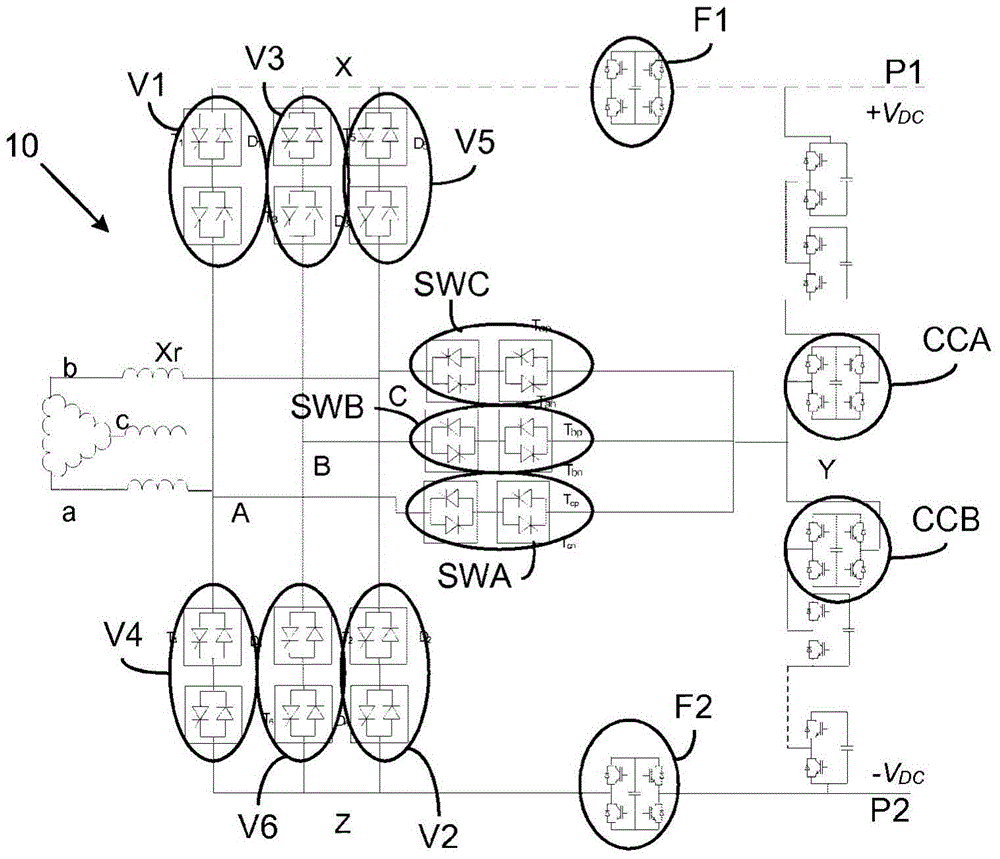 Thyristor based voltage source converter