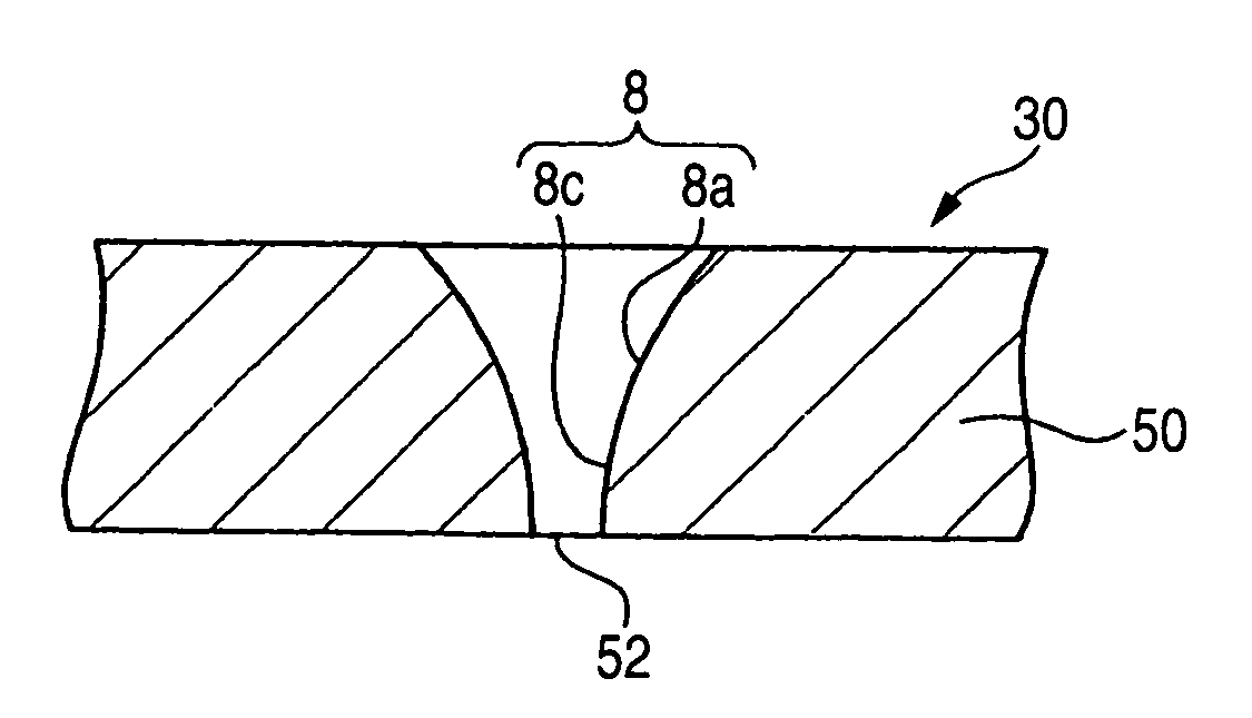 Method of producing nozzle plate and said nozzle plate