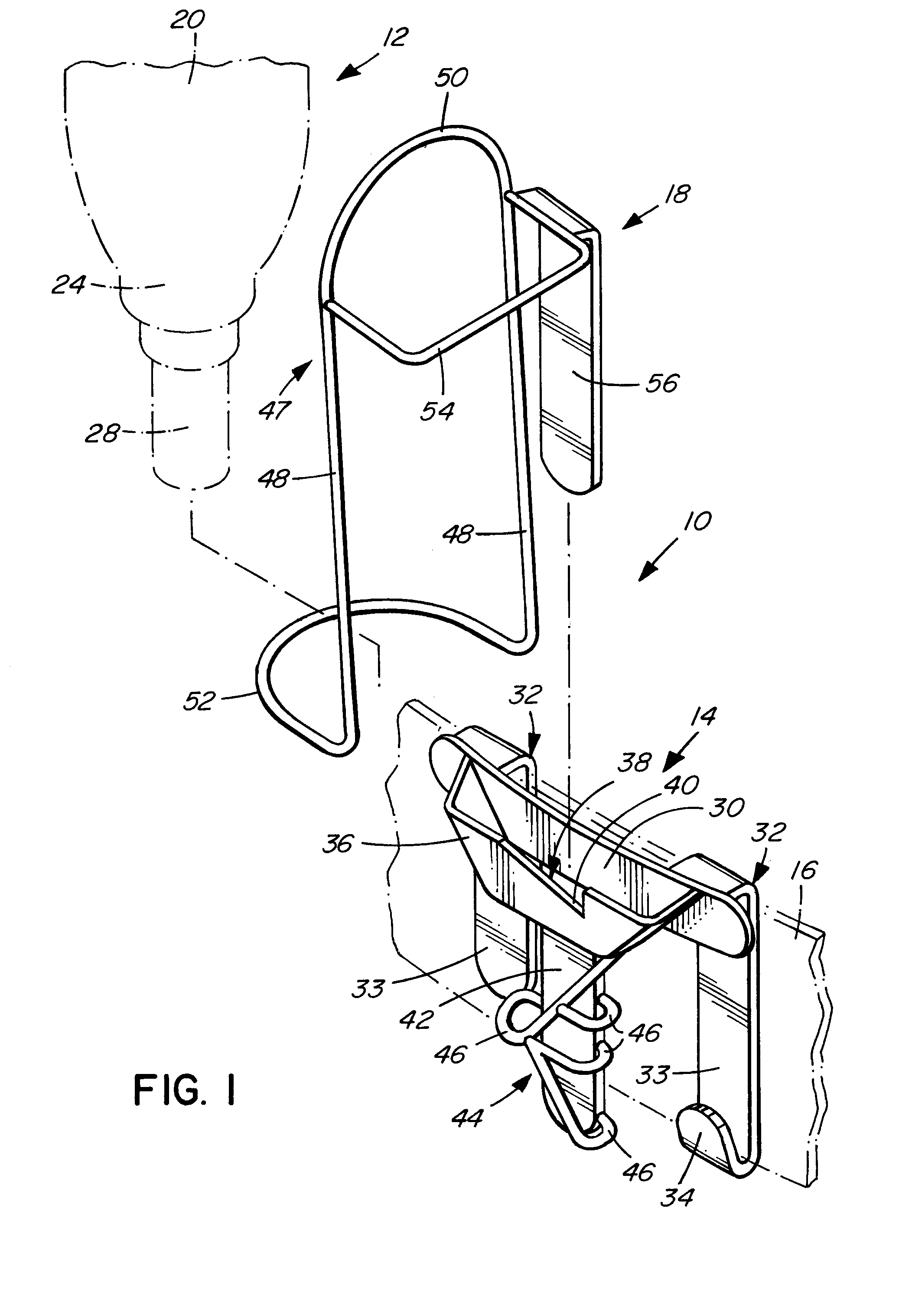 Belt mountable holster for holding a power tool