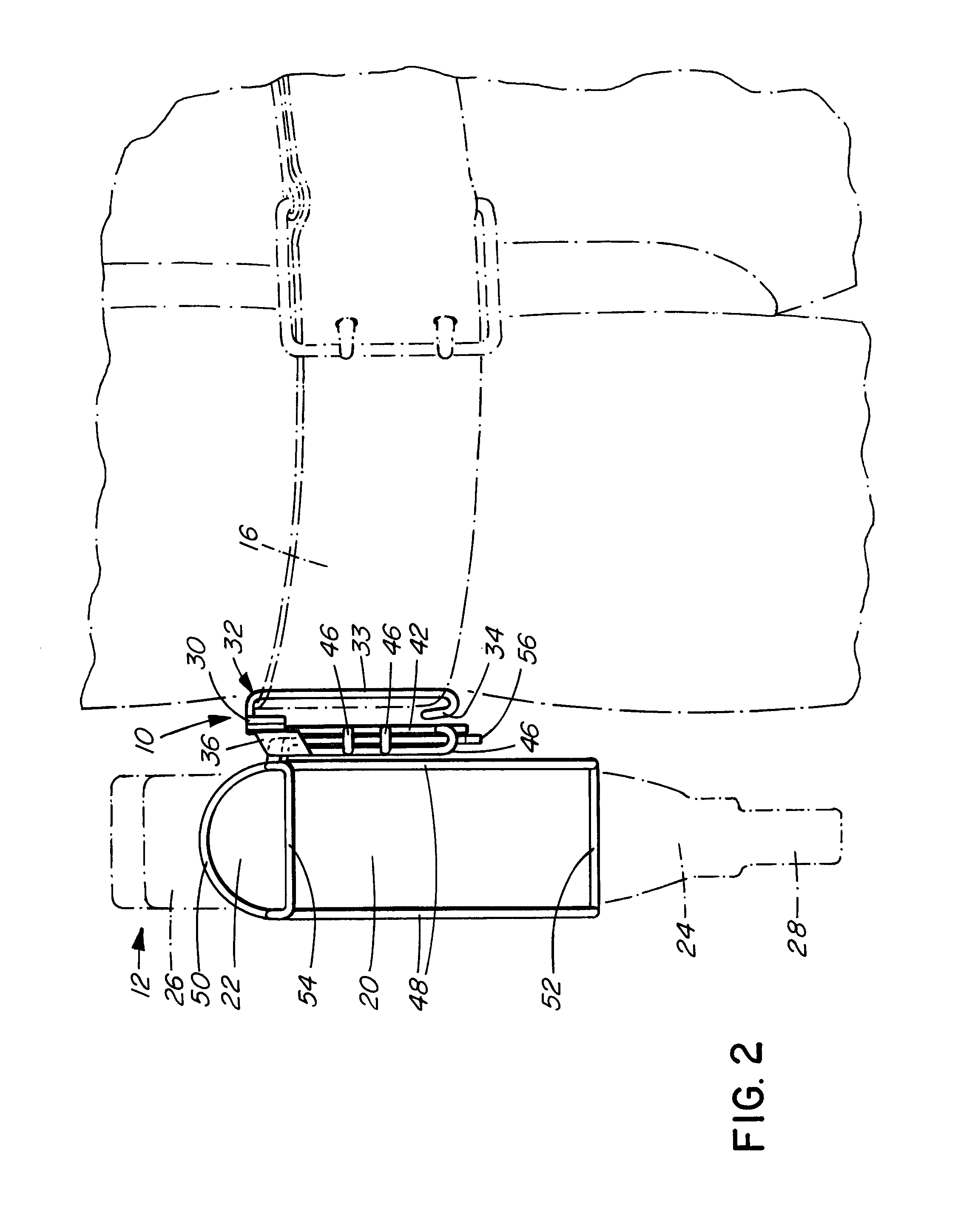 Belt mountable holster for holding a power tool