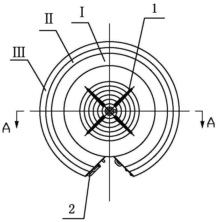 Row-depth-variable fin heat exchanger