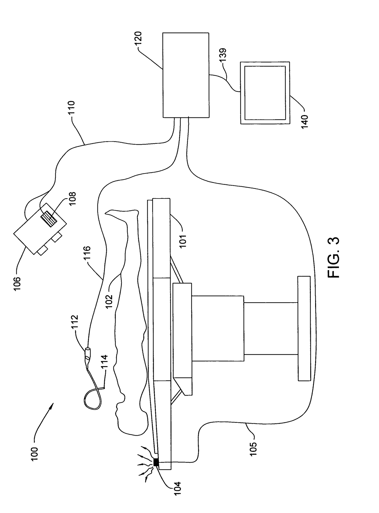 System and method for 3-D tracking of surgical instrument in relation to patient body