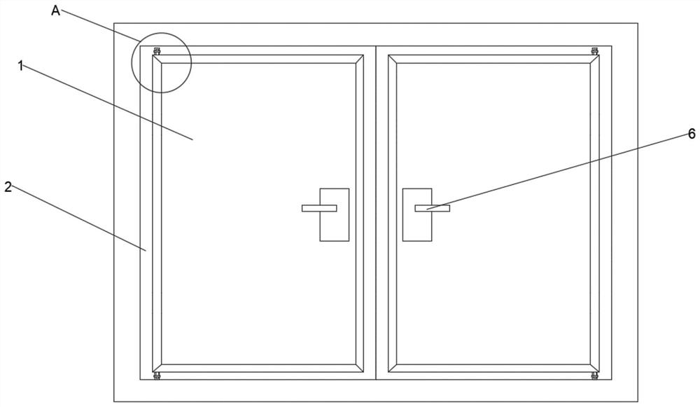 Constant-temperature health door and window
