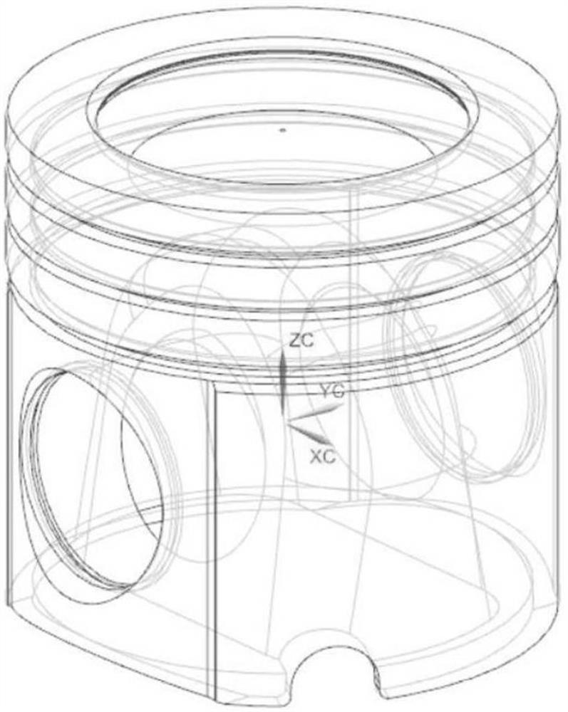 Carbon nanotube modified composite material piston for engine as well as preparation method and application of carbon nanotube modified composite material piston