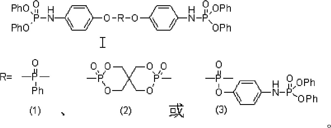 Phosphamide compound with flame retardance and preparation method and application thereof to epoxy resin