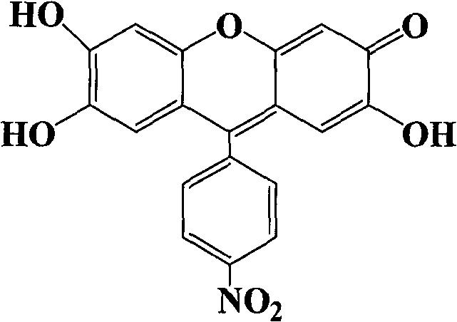Novel finger print developing reagent and developing method thereof