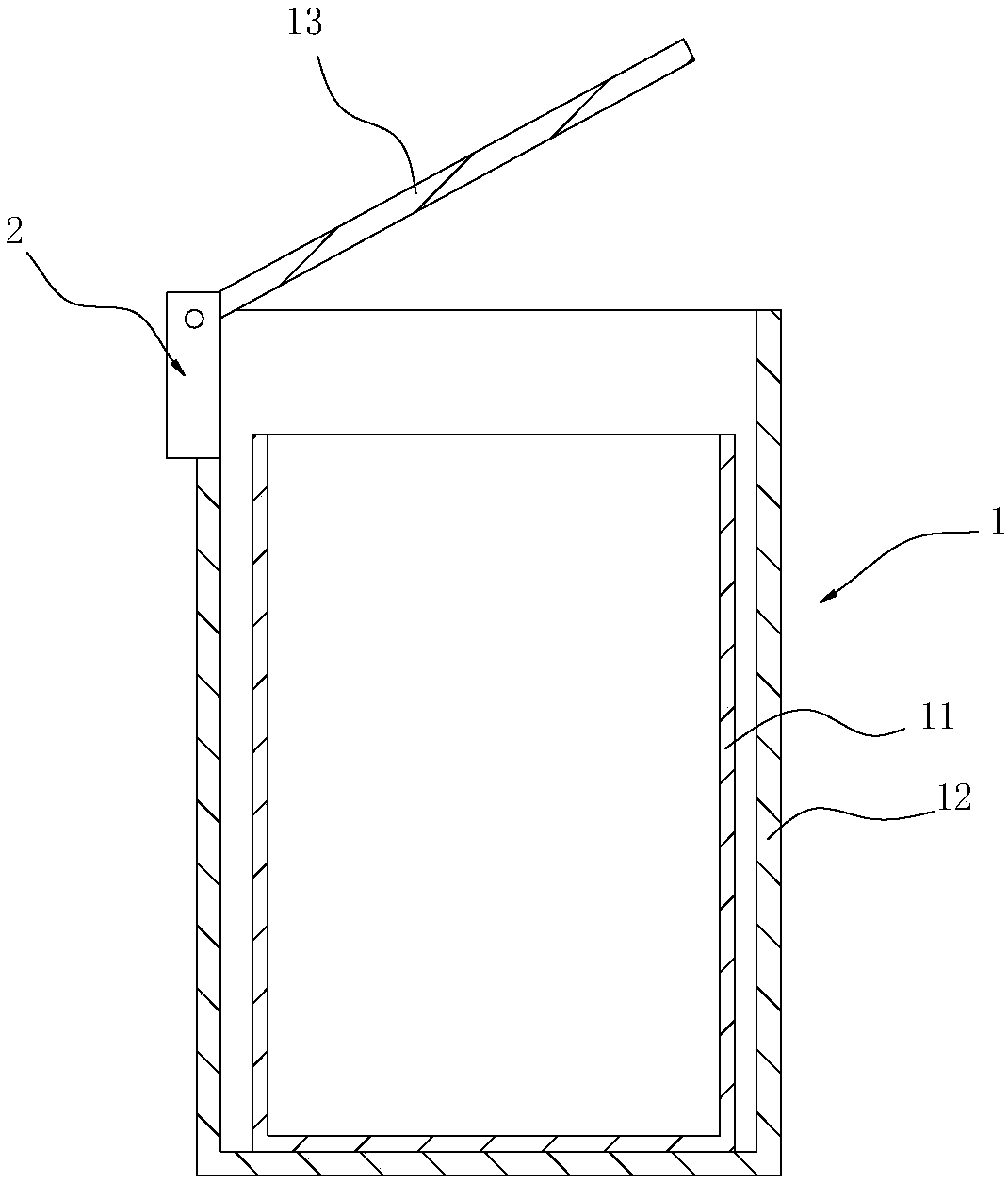 Intelligent garbage can control system and method