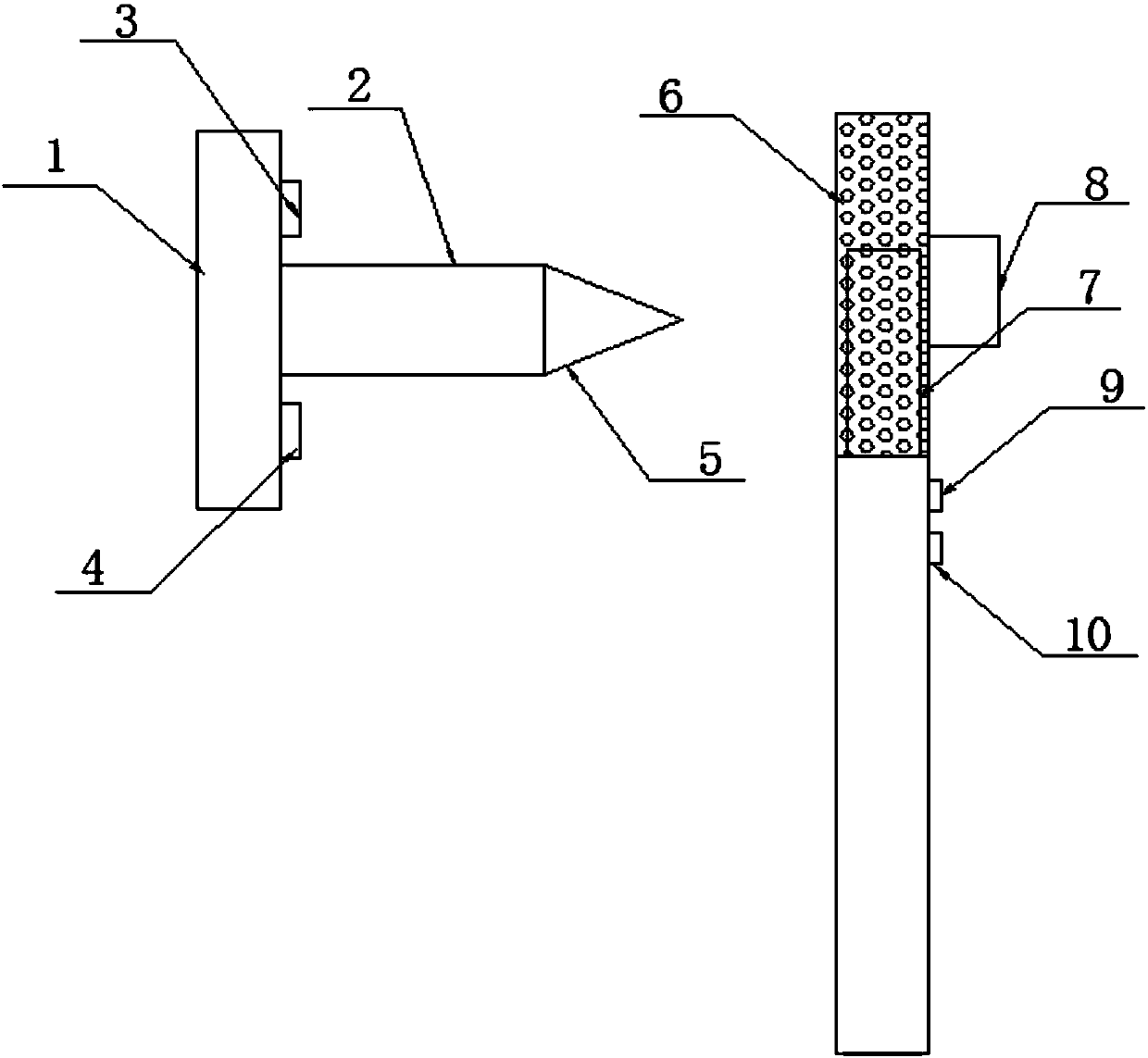 Ear tag having informatization and body temperature monitoring functions