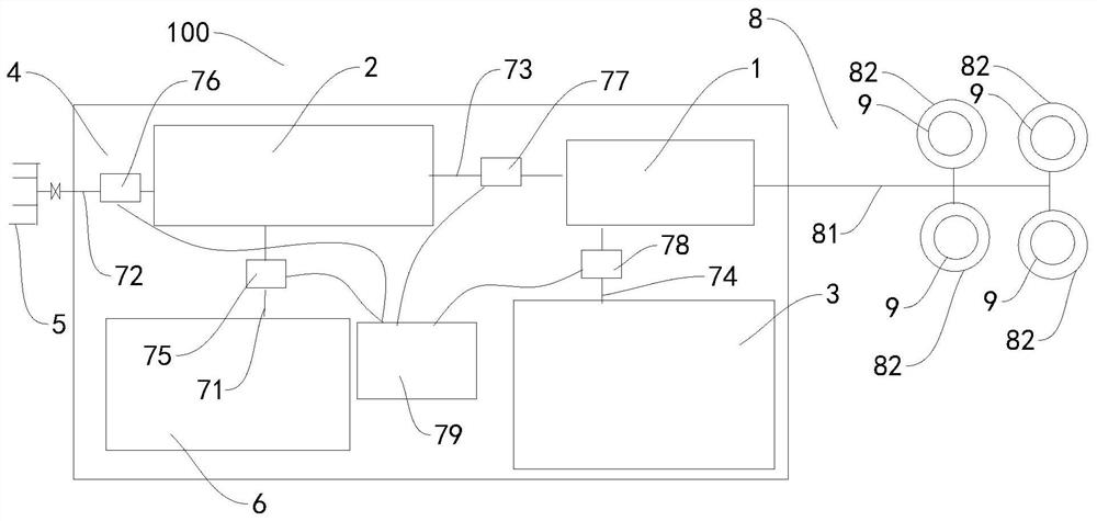 Foam generation method and its application and fire extinguishing method