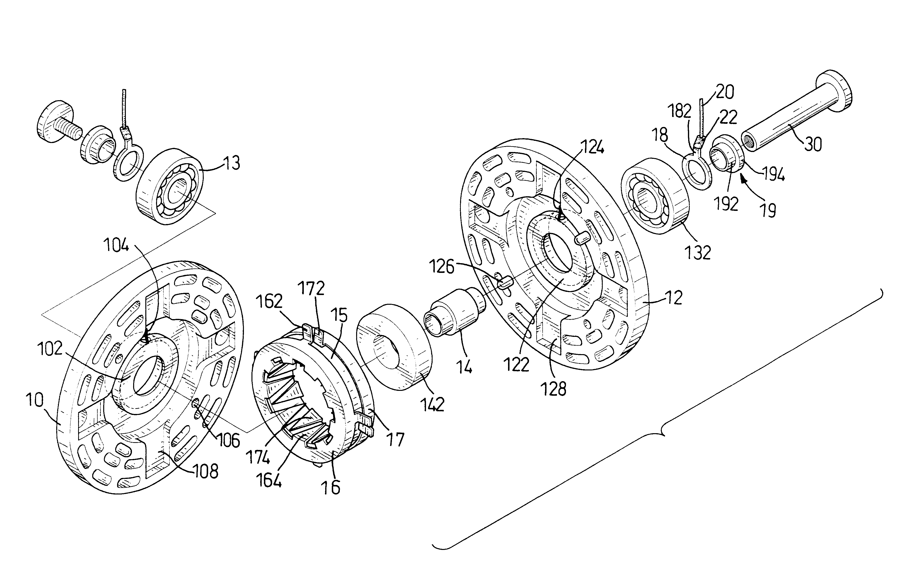 Wheel with a generator