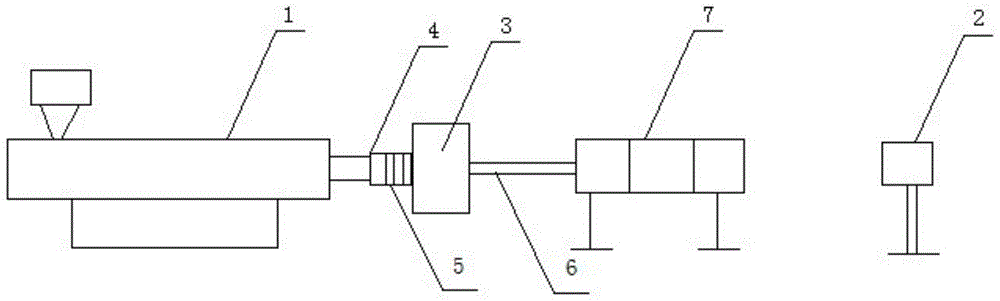 A kind of polyether ether ketone thin tube extrusion production process and device