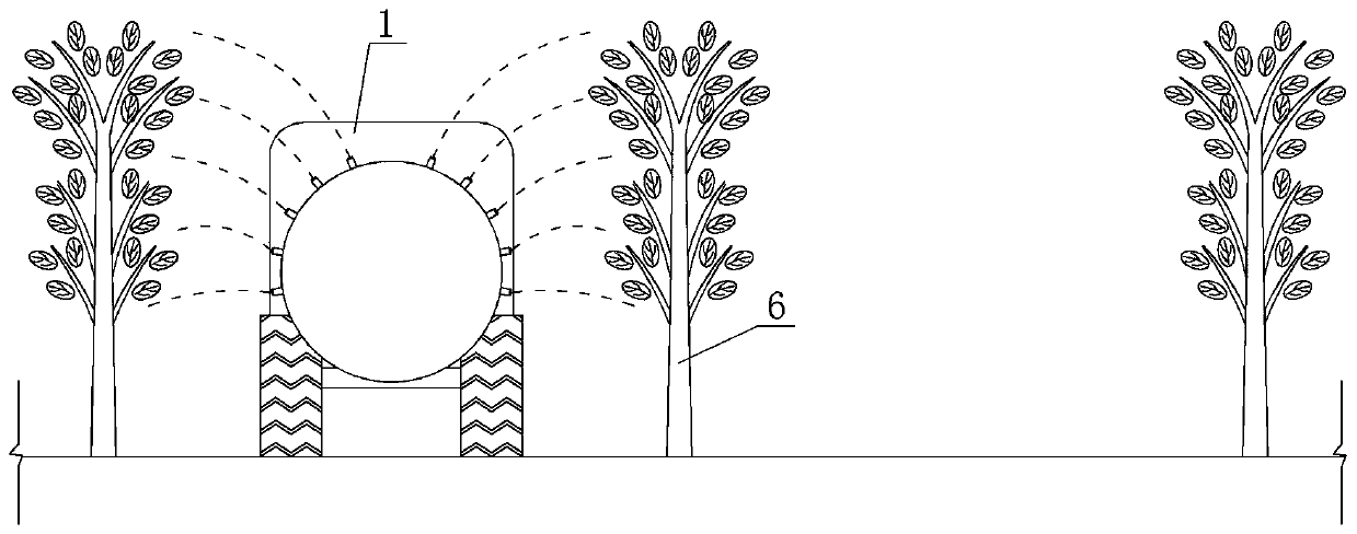 Intelligent self-propelled spraying system for orchards and control method of system