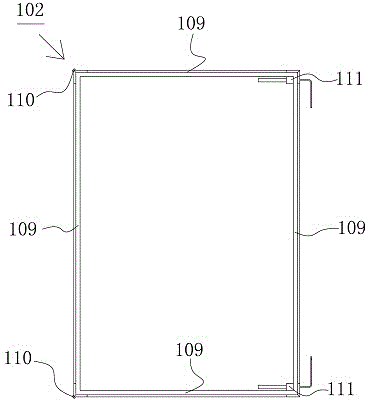 Electrically heated hollow glass and manufacturing method thereof