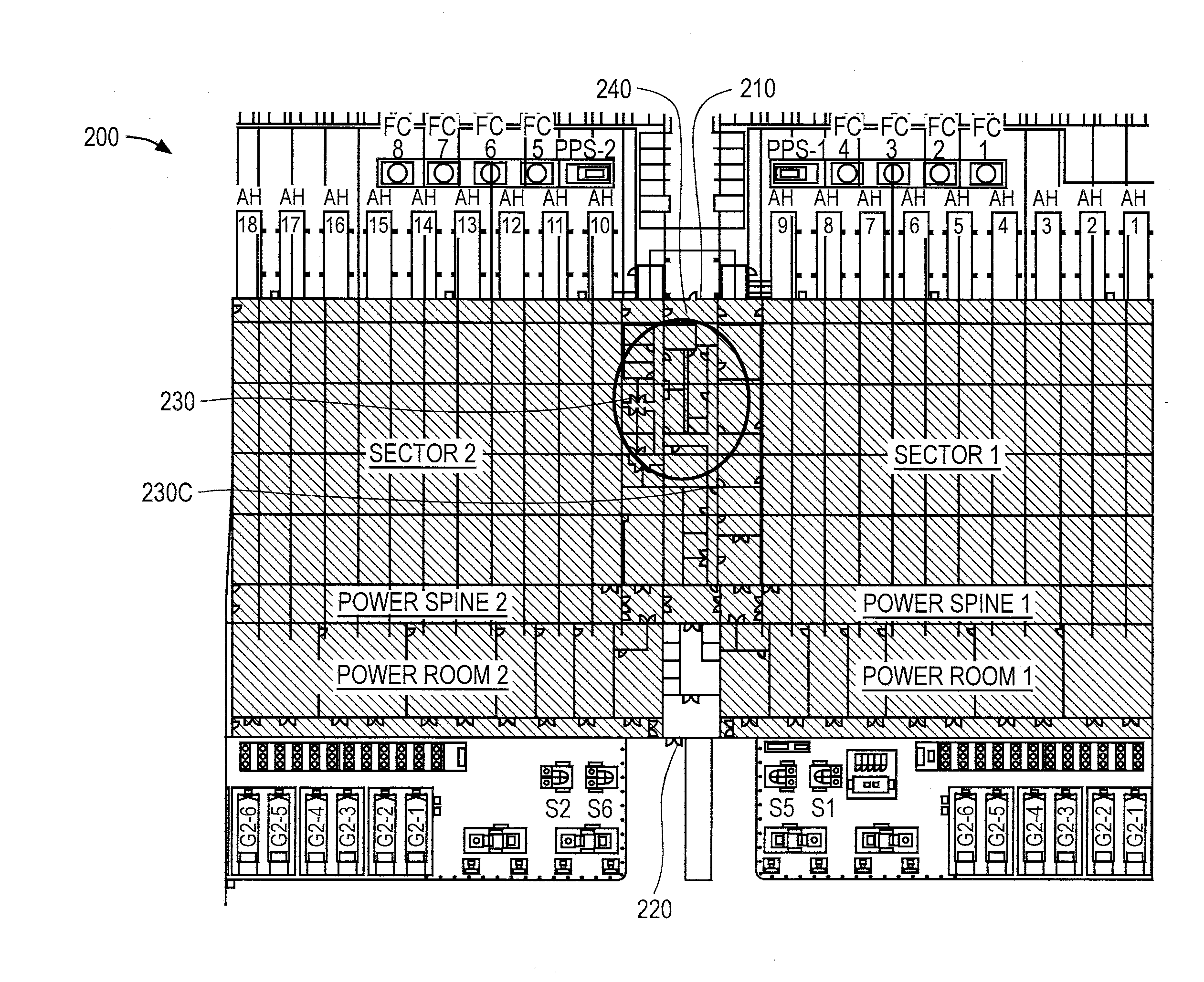 Data center facility design configuration