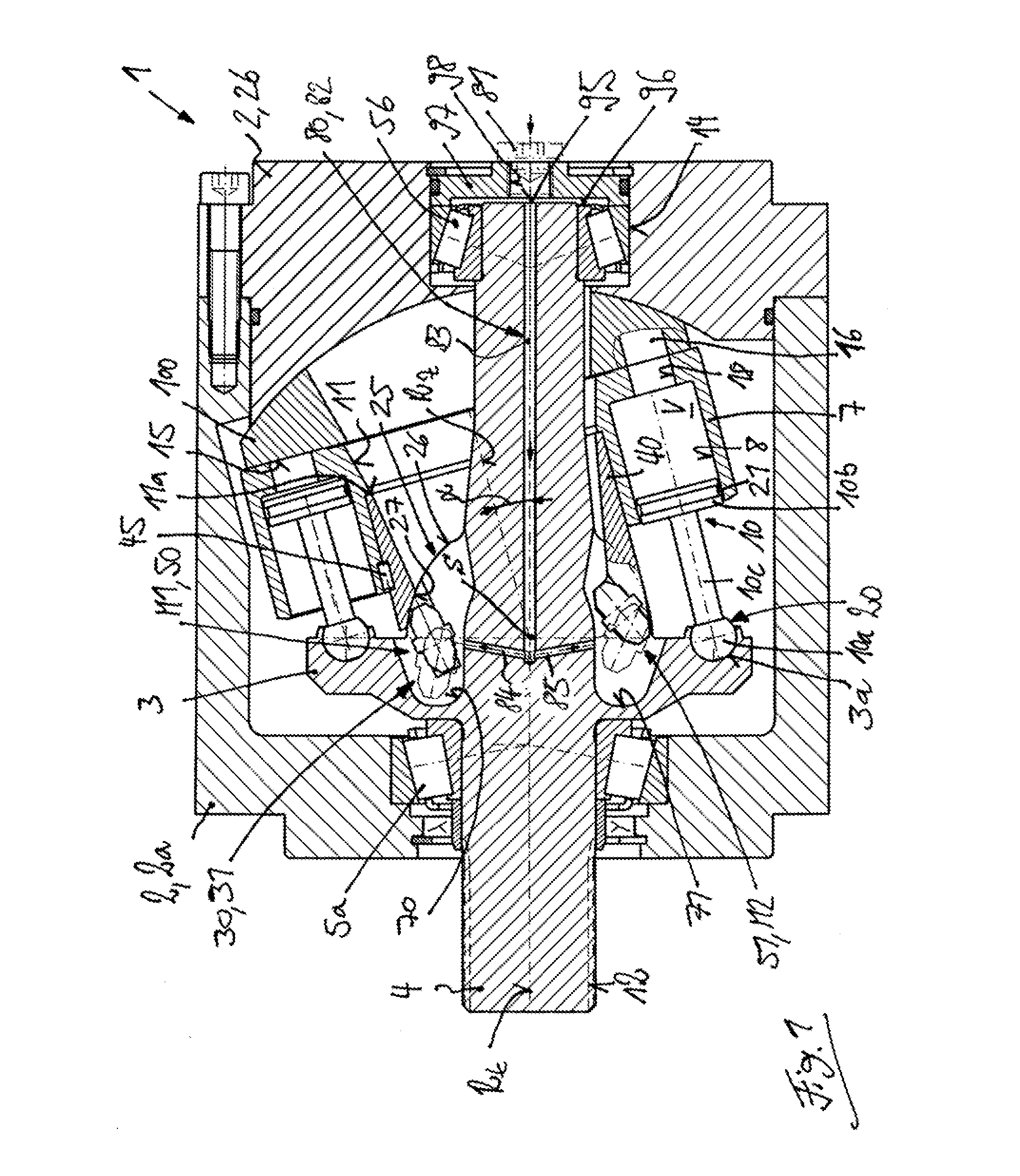 Axial Piston Machine Utilizing A Bent-Axis Construction With A Drive Joint For Driving The Cylinder Barrel