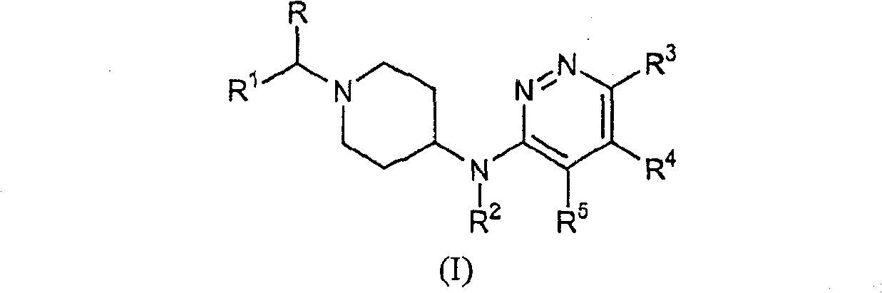 Piperidin-4-yl-pyridazin-3-ylamine derivatives as fast dissociating dopamine 2 receptor antagonists