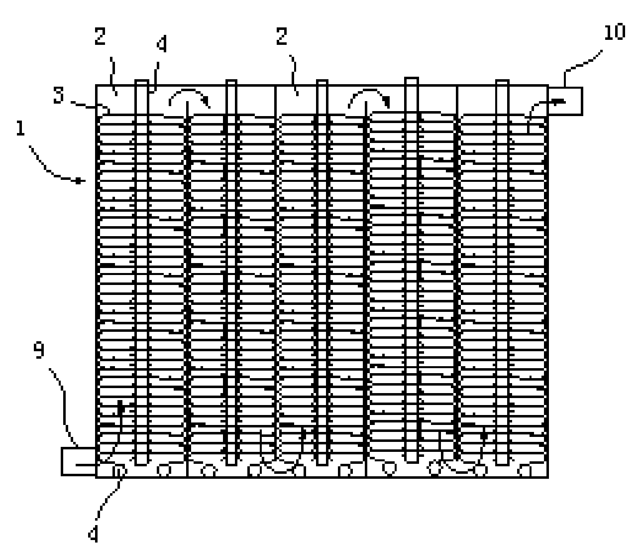 Manufacturing method of netted catalyst for degrading organic pollutant in wastewater by photocatalysis and organic pollutant wastewater treating device
