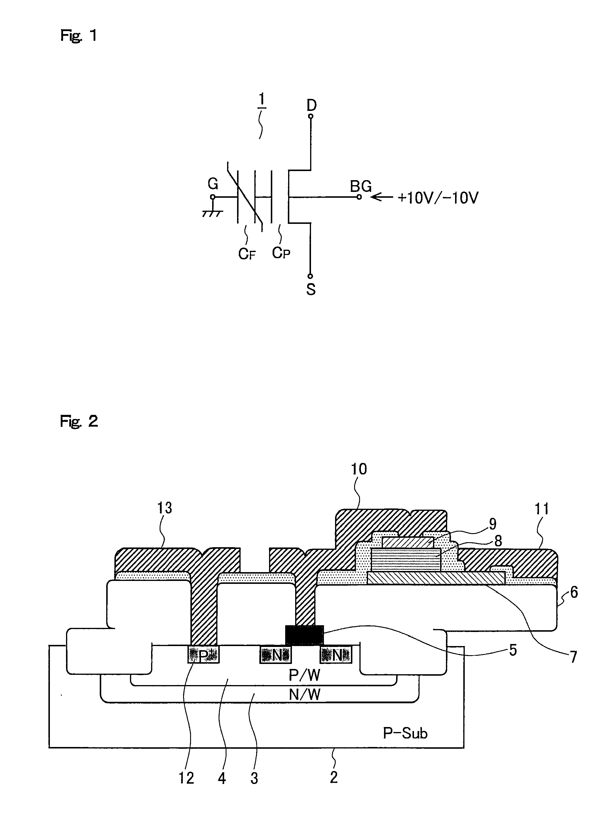 Semiconductor Device Including a Ferroelectric Field-Effect Transistor, and Semiconductor Integrated Circuit Device Employing Same