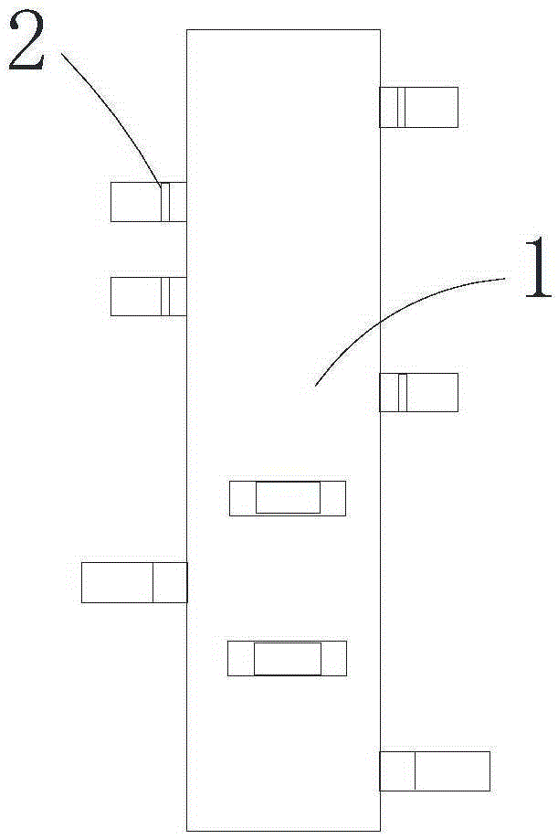 Pipeline type industrial microwave heating device